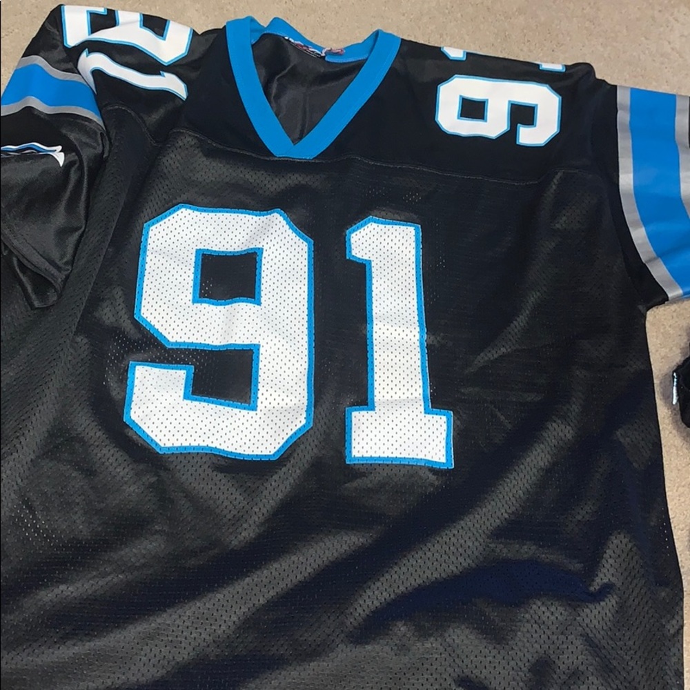 carolina panthers #91 “GREENE” football nfl jersey